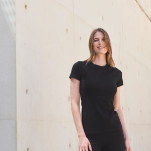 T-shirt femme col rond Feel Good