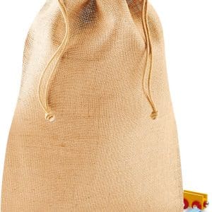 Sac à cordelette en jute