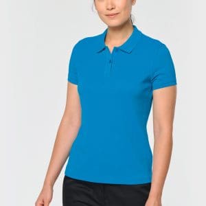 Polo manches courtes femme