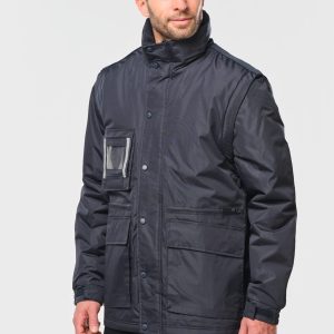 Parka workwear manches amovibles homme