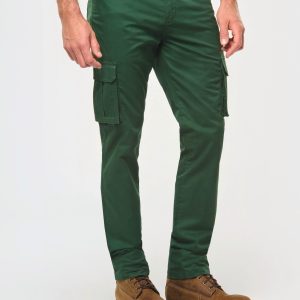 Pantalon multipoches écoresponsable homme