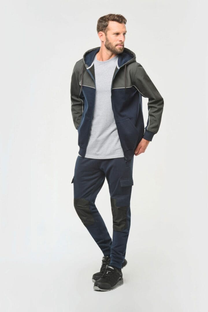 Pantalon molleton cargo écoresponsable homme – Image 59