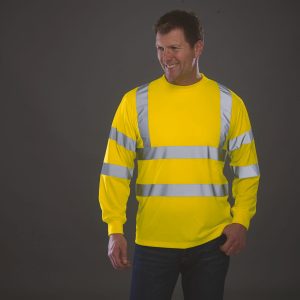 T-shirt haute visibilité manches longues