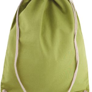 Sac à dos en coton avec cordelettes